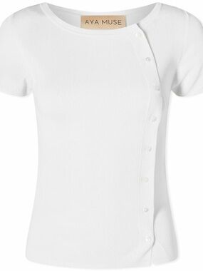 Aya Muse byrin top in white